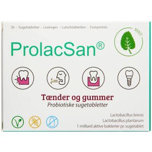 ProlacSan Sugetabletter Mint, 30 stk (Udløb: 07/2025)